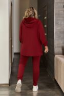 СПОРТИВНИЙ КОСТЮМ N475 БОРДОВИЙ - Зображення 2