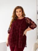 КОСТЮМ N1194 ФУКСІЯ - Зображення 3