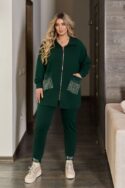 СПОРТИВНИЙ КОСТЮМ N475 ЗЕЛЕНИЙ