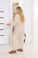 КОСТЮМ N482 БЕЖЕВИЙ - Зображення 2
