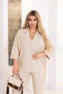 КОСТЮМ N482 БЕЖЕВИЙ - Зображення 4