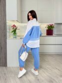 КОСТЮМ N355 БЛАКИТНИЙ - Зображення 2