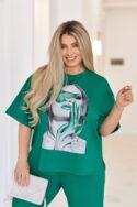 КОСТЮМ N1317 ЗЕЛЕНИЙ - Зображення 3
