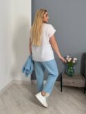 КОСТЮМ ТРІЙКА N360 БЛАКИТНИЙ - Зображення 2