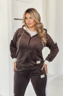 КОСТЮМ N1341 КОРИЧНЕВИЙ - Зображення 3
