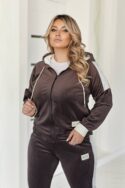КОСТЮМ N1341 КОРИЧНЕВИЙ - Зображення 4