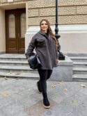 СОРОЧКА N030 ГРАФІТ