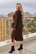 КОСТЮМ N499 ШОКОЛАДНИЙ - Зображення 2