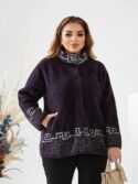 Вишукане пальто зі стильним орнаментом - Зображення 3